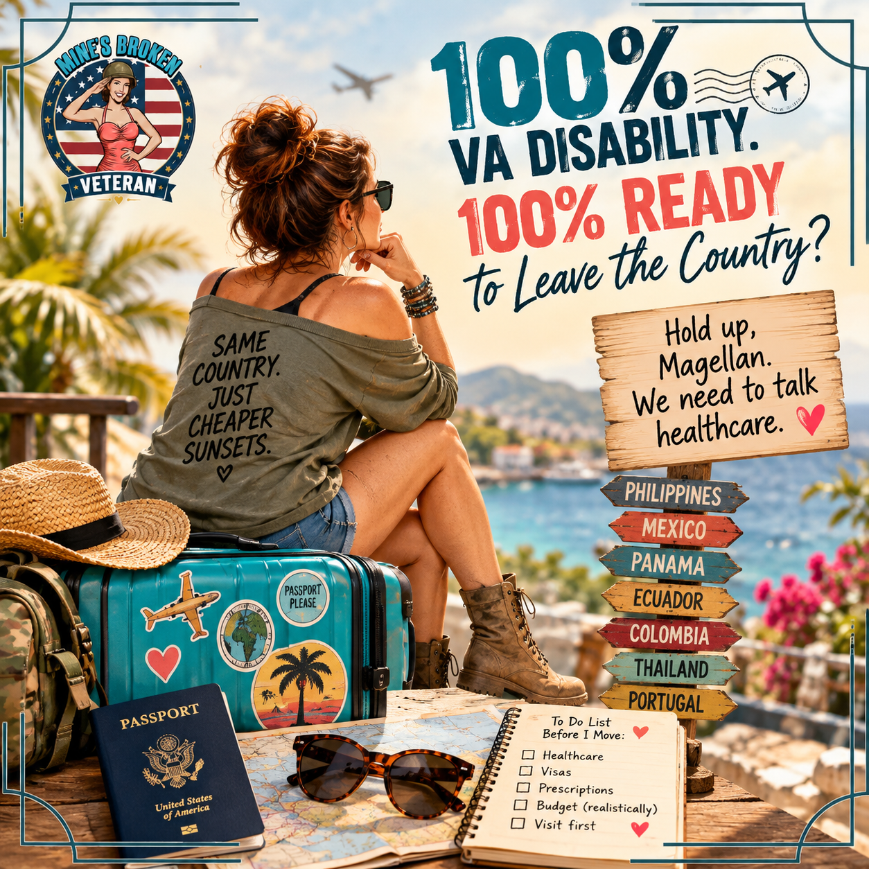 Your VA Disability Check Has a Passport. Do You Have a Plan?